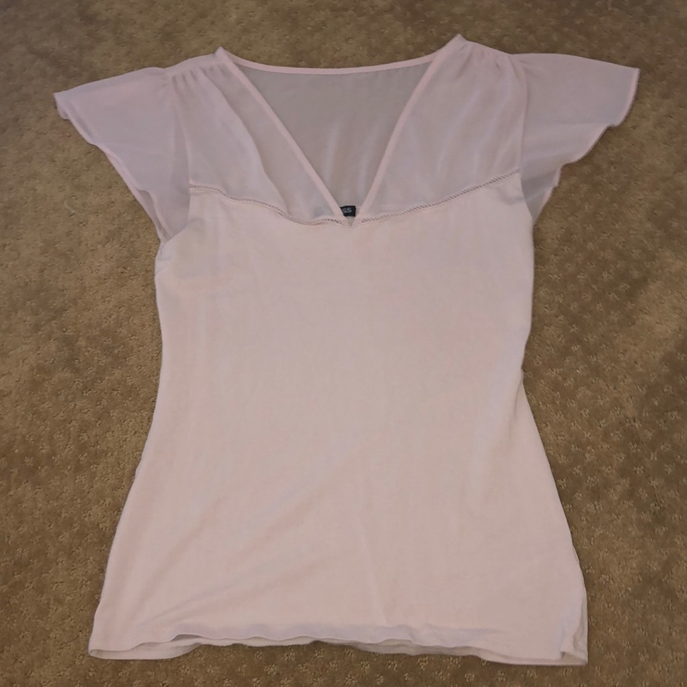 Express pink shirt